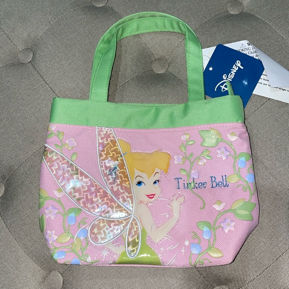 New Disney Tinker bell Girls Tote Bag/Purse